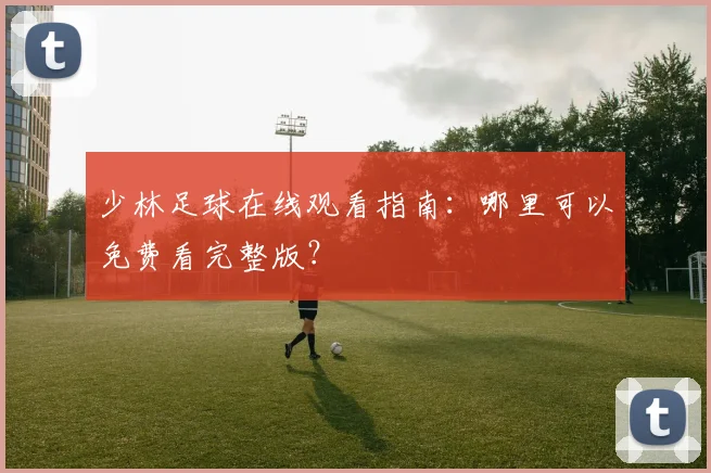 少林足球在线观看指南：哪里可以免费看完整版？